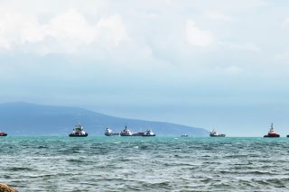 russian cargo ships - black sea